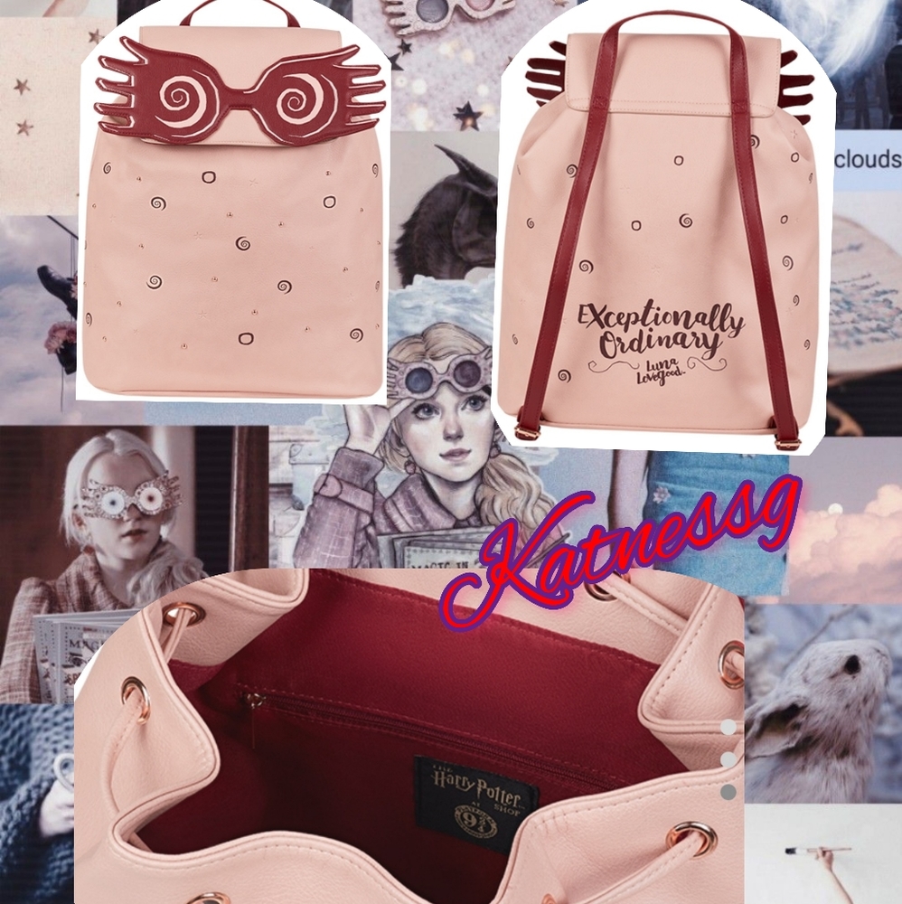 Harry Potter- Luna lovegood leather backpack